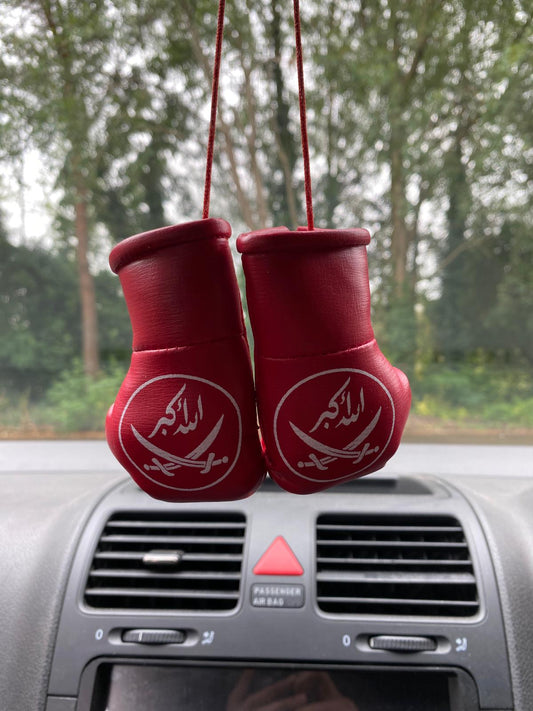 GloveGuard Mini – Black Warrior Red